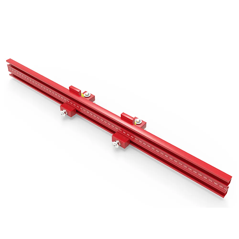 600mm Aluminum Alloy Woodworking Guide Rail Fence Table Saw Cutting Slotting Track Parallel Guide System 600mm Aluminum Alloy Woodworking Guide Rail Fence Table Saw Cutting Slotting Track Parallel Guide System