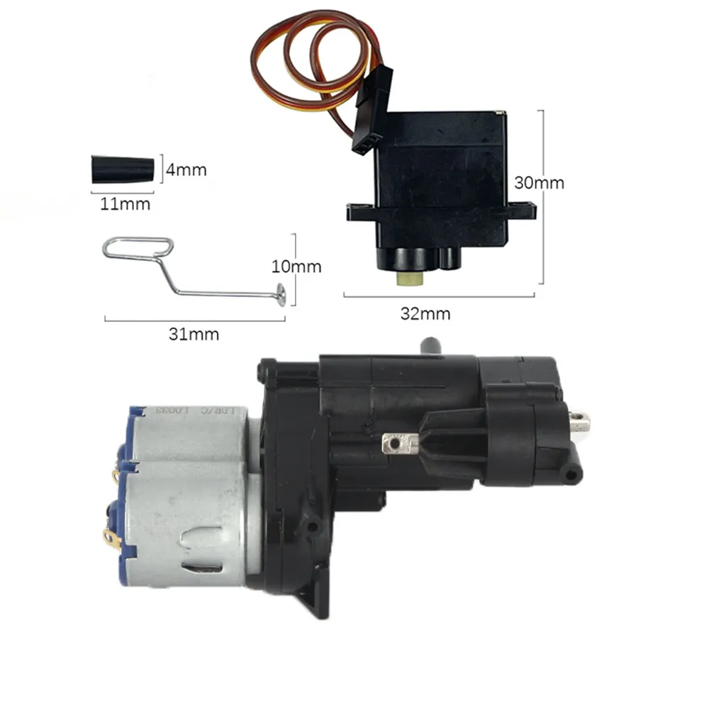 LDRC 1201 1/12 RC Car Upgraded Transmission Speed Gearbox Metal Gear Set Vehicles Models Spare Parts L0002A