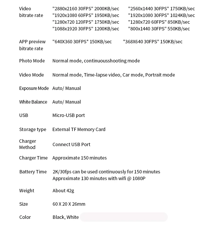 SJCAM Action Camera C100 Plus Mini Pocket Sports DV Camera 4K30FPS H.265 12MP 2.4G WiFi 30M Waterproof C100+ Action