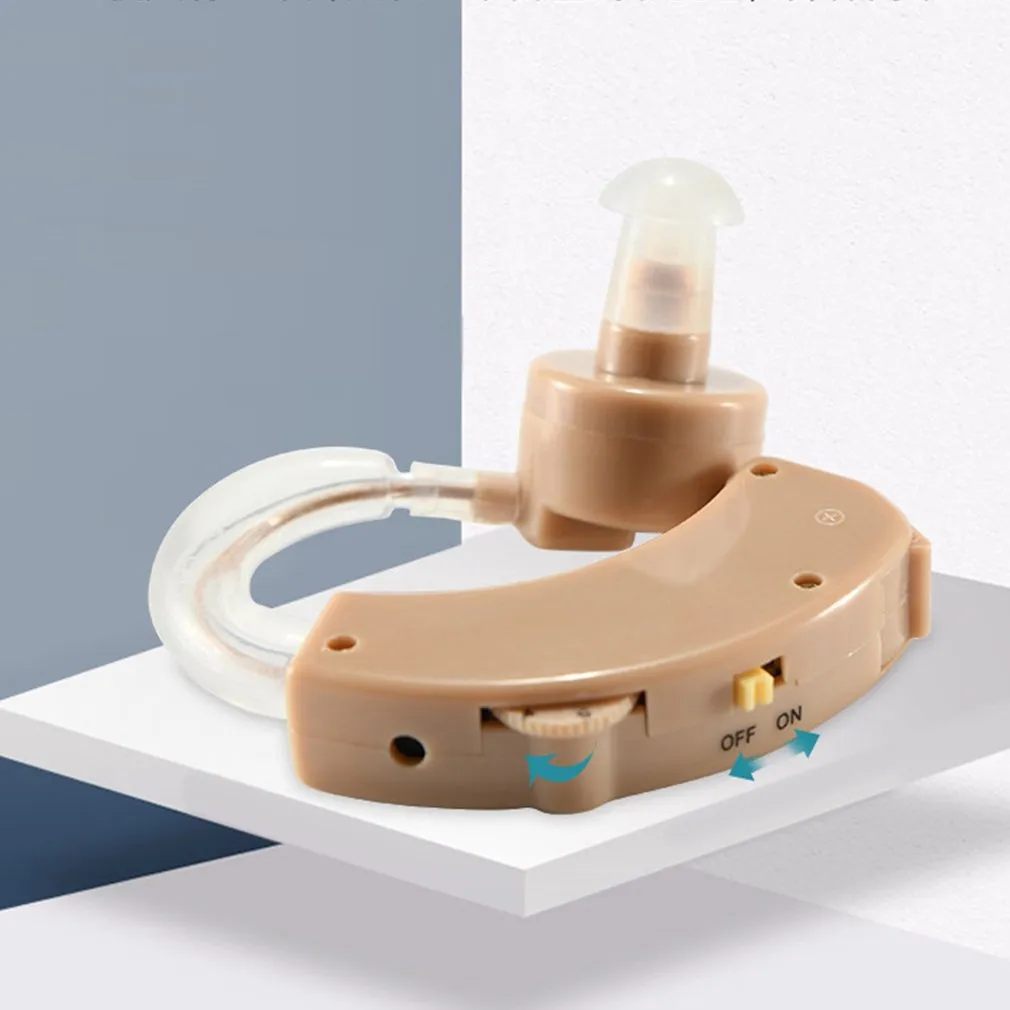 Portable Ear Mounted Amplifying Sound Amplifier Earphone Loudly Clear Sound Amplifier Single Key Operation For Elder