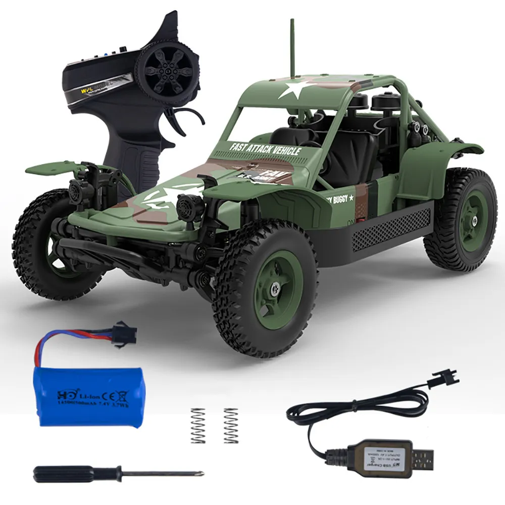 WPL WP14 RTR 1/16 2.4G 4WD RC Car Off-Road Truck Full Proportional Fast Attack Vehicles Model Toys WPL WP14 RTR 1/16 2.4G 4WD RC Car Off-Road Truck Full Proportional Fast Attack Vehicles Model Toys