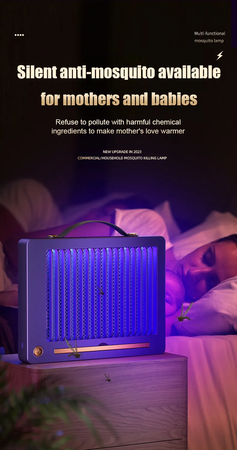 AGSIVO Cordless Rechargeable Electric Mosquito Bug Zapper Mosquito Killing Lamp Fly Trap Camp Lamp AGSIVO Cordless Rechargeable Electric Mosquito Bug Zapper Mosquito Killing Lamp Fly Trap Camp Lamp
