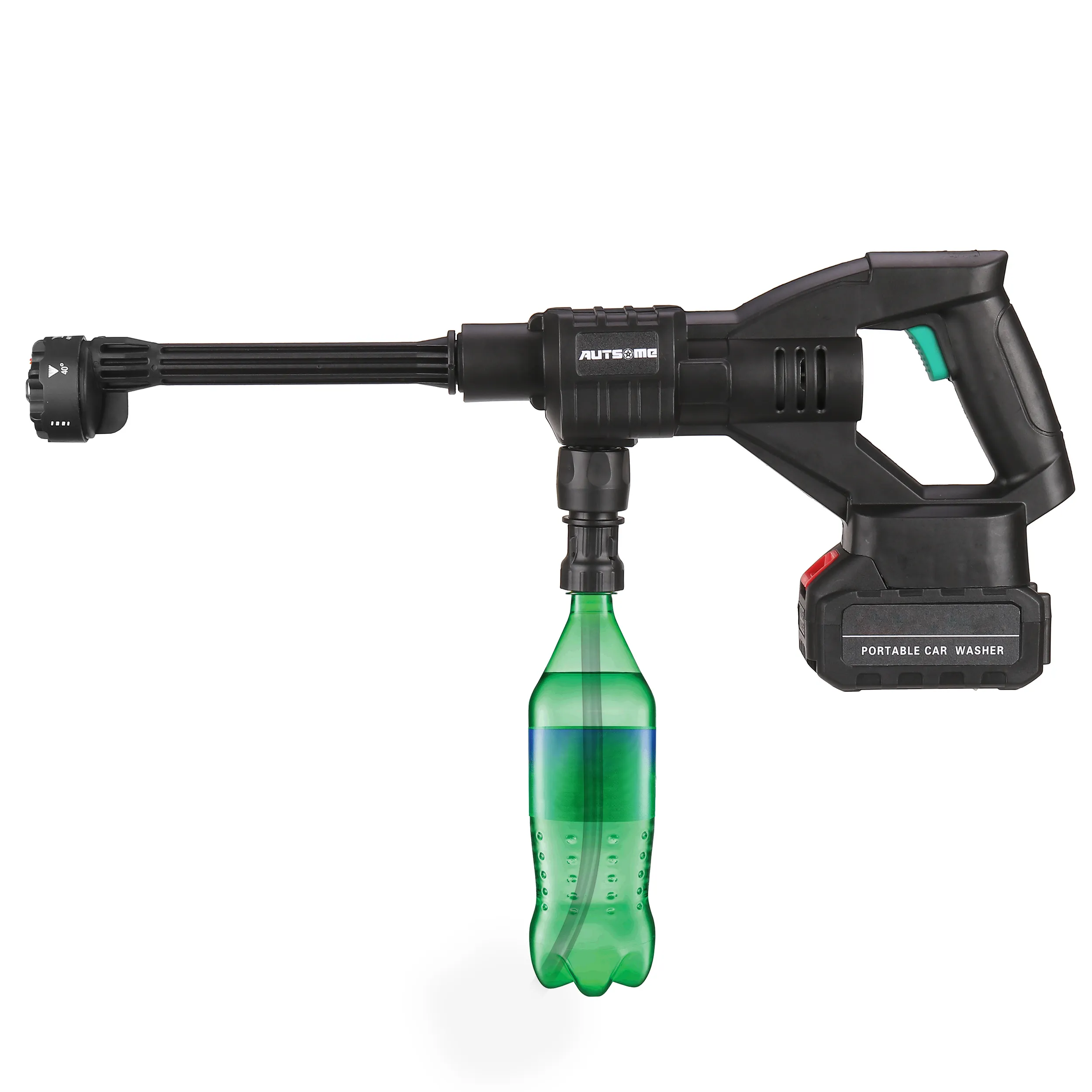 AUTSOME 6 In 1 Cordless Car High Pressure Car Washer Washing Cleaner Machine Water Spayer