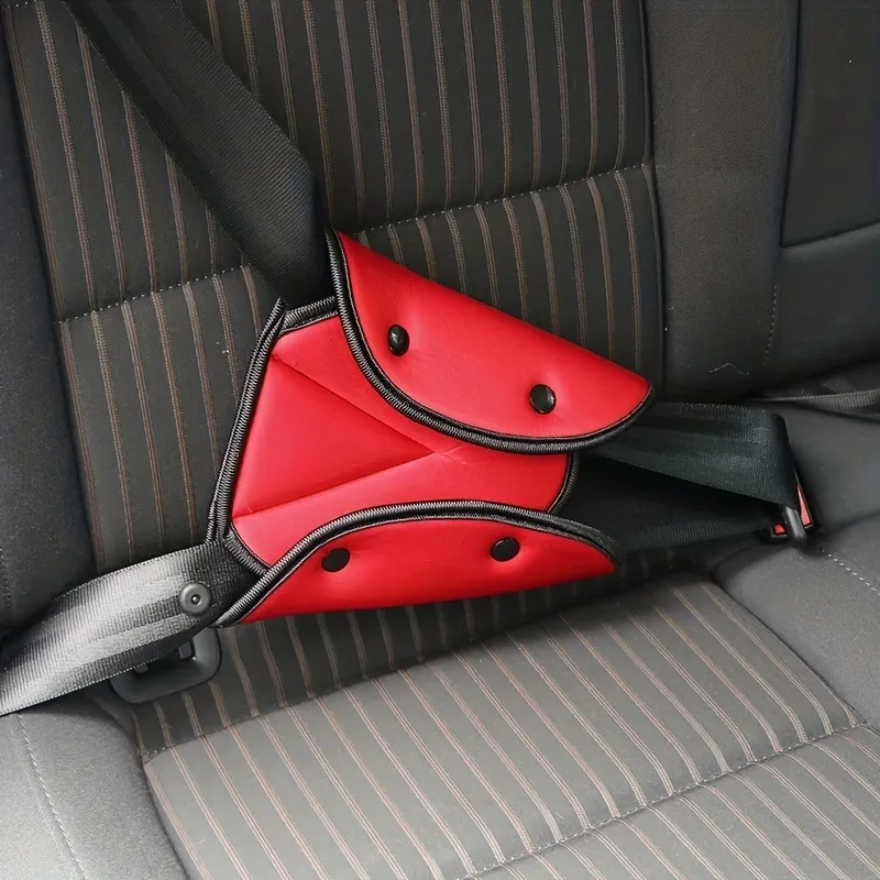 Car Child Seat Belt Fixator Triangle Harness Strap Adjuster Seat Belt Adjuster For Chirdren Safety