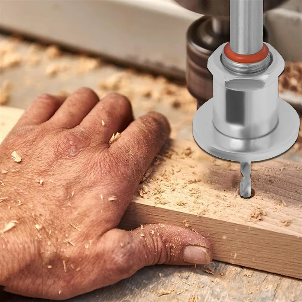 8mm Round Shank Drill Bit Set Adjustable Countersink 2.8-4mm Cone Drill Counterbore Router Drill Bit with Limit Stop Alloy Head Cone Hole Drill 8mm Round Shank Drill Bit Set Adjustable Countersink 2.8-4mm Cone Drill Counterbore Router Drill Bit with Limit Stop Alloy Head Cone Hole Drill