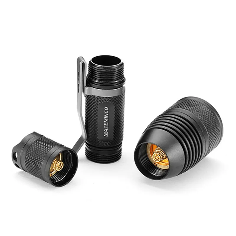 Mateminco S3 1450LM 349m 14500 Battery EDC LED Flashlight Aluminum Alloy Mini LED Torch Mateminco S3 1450LM 349m 14500 Battery EDC LED Flashlight Aluminum Alloy Mini LED Torch