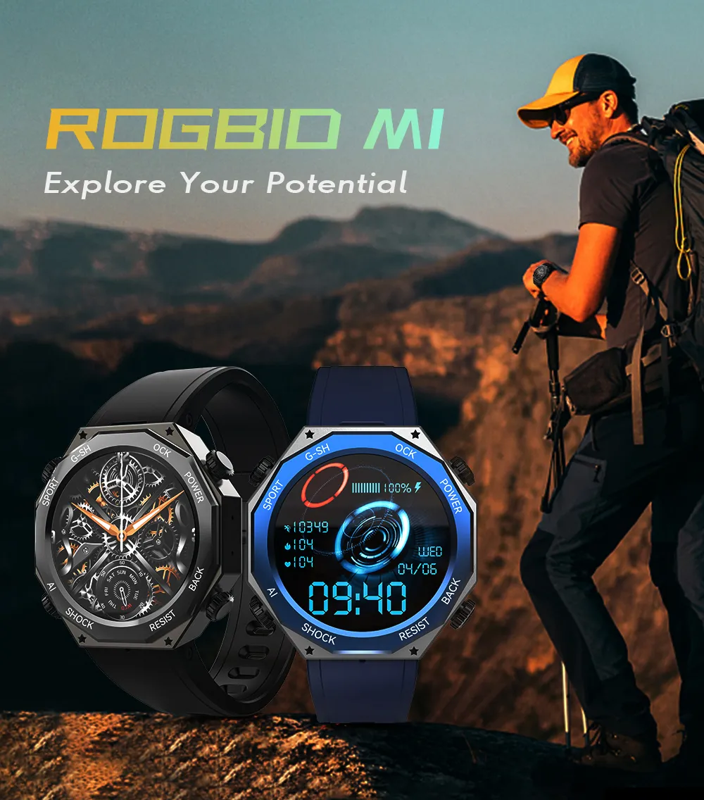 Rogbid Tank M1 5ATM Waterproof Swimming Hifi Bluetooth Call Heart Rate Blood Pressure SpO2 Monitor Fitness BT5.3 Smart Watch Rogbid Tank M1 5ATM Waterproof Swimming Hifi Bluetooth Call Heart Rate Blood Pressure SpO2 Monitor Fitness BT5.3 Smart Watch