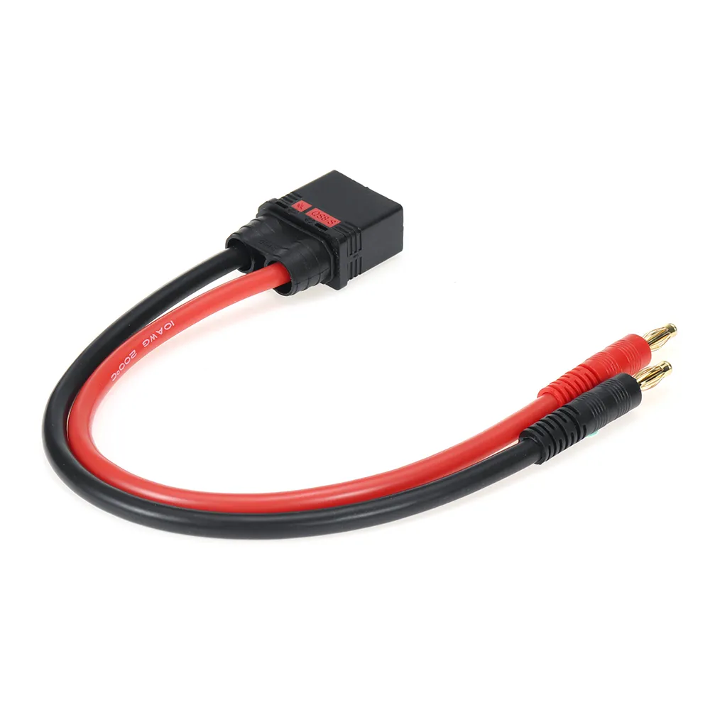 QS8 Male Plug to 4.0 Banana Plug 10AWG 250mm Charging Extension Cable