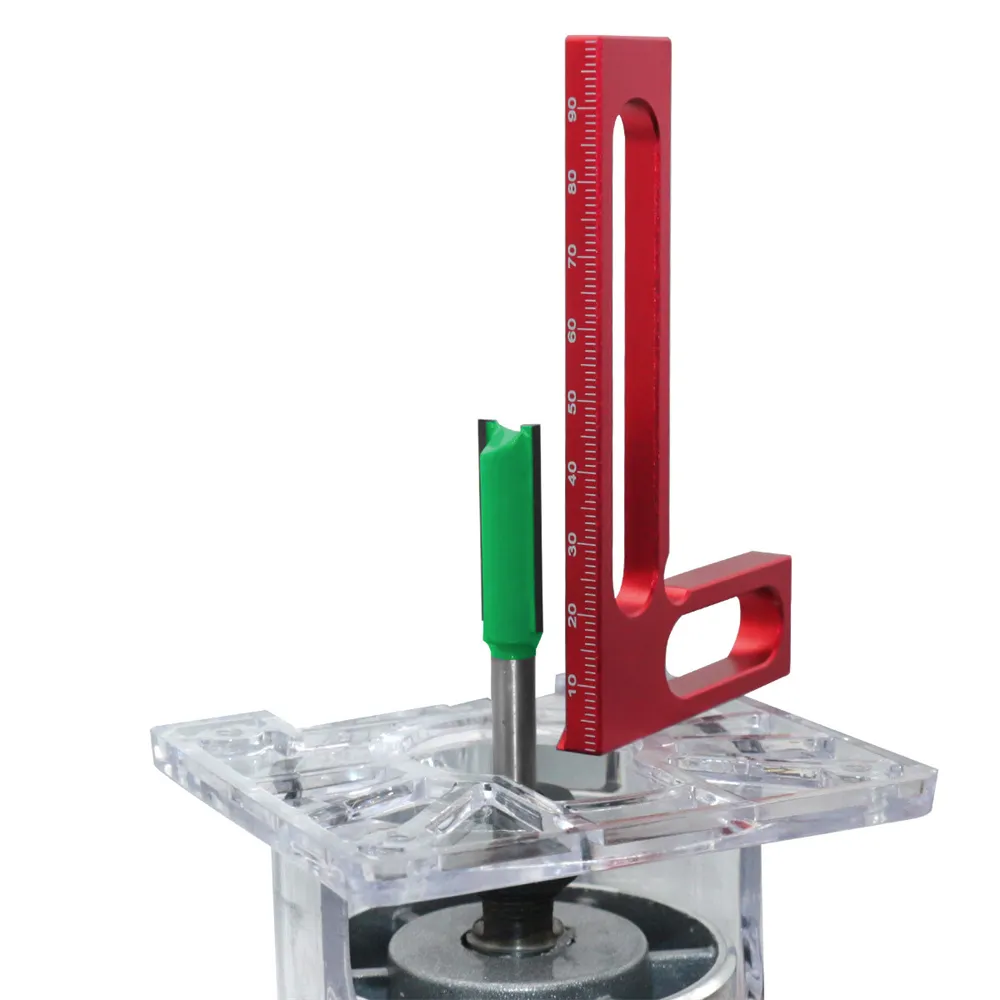 Woodworking Right Angle Ruler Aluminum Carpenter Square Measuring Height Ruler 90° Right Angle Calibrator for Wood Work Projects Woodworking Right Angle Ruler Aluminum Carpenter Square Measuring Height Ruler 90° Right Angle Calibrator for Wood Work Projects
