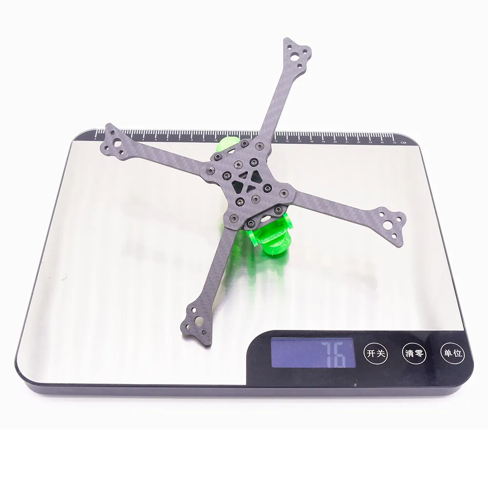 TEOSAW 533Lite 190mm Wheelbase 5mm Arm Thickness 5 Inch Carbon Fiber Frame Kit for DIY RC Drone FPV Racing