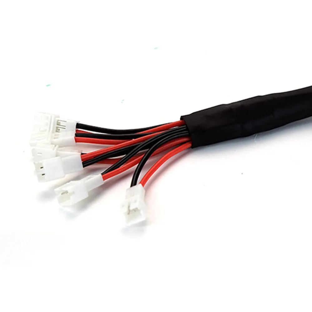 Cable de carga multibatería DOGCOM Premium 1 a 6 PH2.0 1S para dron RC de interior Tiny Whoop FPV Racing