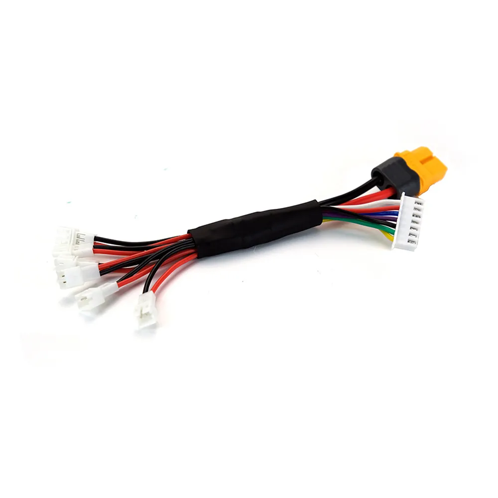 Cable de carga multibatería DOGCOM Premium 1 a 6 PH2.0 1S para dron RC de interior Tiny Whoop FPV Racing