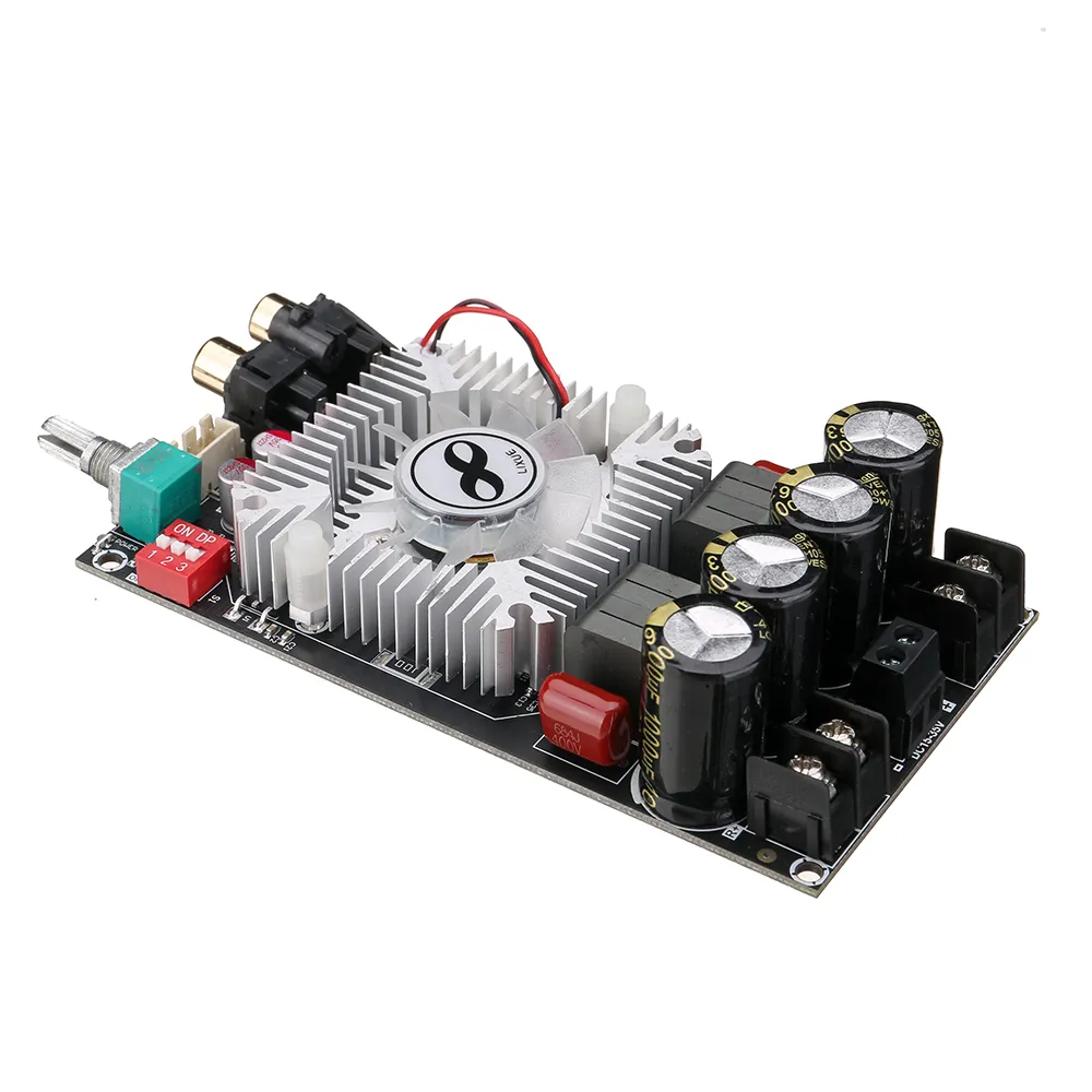 ZK-1602 TDA7498E Digital Power Amplifier Board 160W*160W Dual Channel 220W Mono Channel DC15-35V Amplifier Module Board ZK-1602 TDA7498E Digital Power Amplifier Board 160W*160W Dual Channel 220W Mono Channel DC15-35V Amplifier Module Board