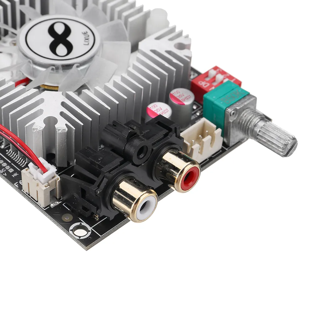 ZK-1602 TDA7498E Digital Power Amplifier Board 160W*160W Dual Channel 220W Mono Channel DC15-35V Amplifier Module Board ZK-1602 TDA7498E Digital Power Amplifier Board 160W*160W Dual Channel 220W Mono Channel DC15-35V Amplifier Module Board
