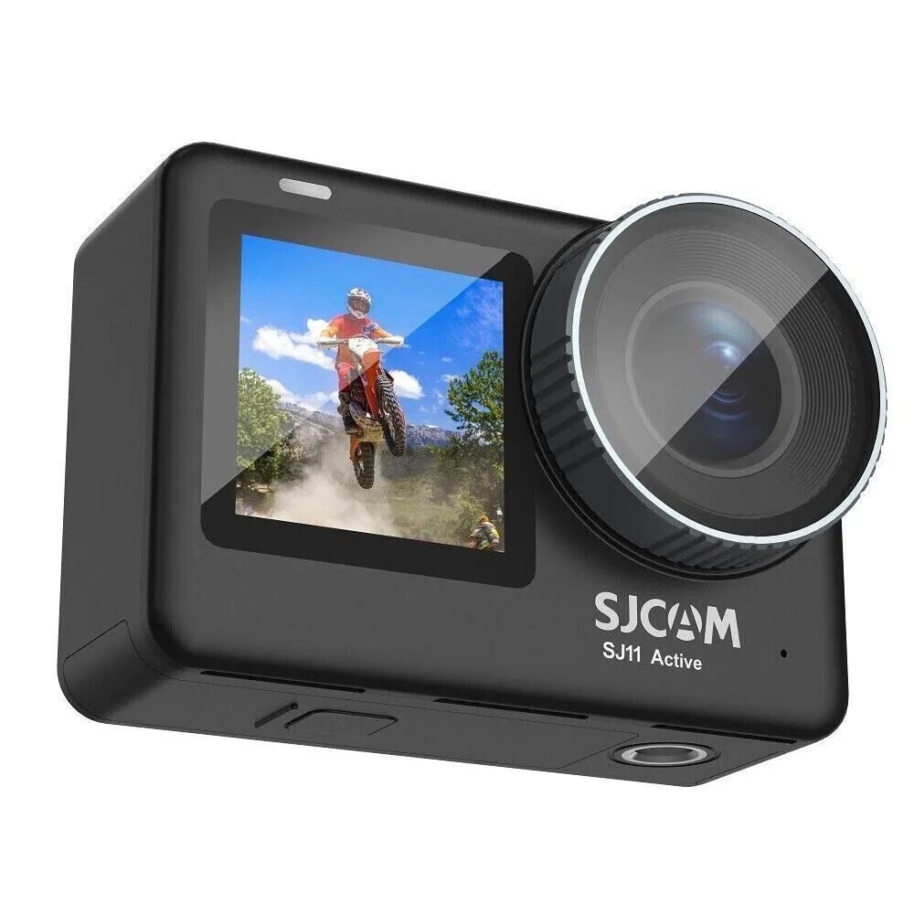 SJCAM SJ11 Sports Camera Car DVR Outdoor 4K HD Waterproof Dual-screen Stabilized Anti-shake Action Camera Riding Ski SJCAM SJ11 Sports Camera Car DVR Outdoor 4K HD Waterproof Dual-screen Stabilized Anti-shake Action Camera Riding Ski