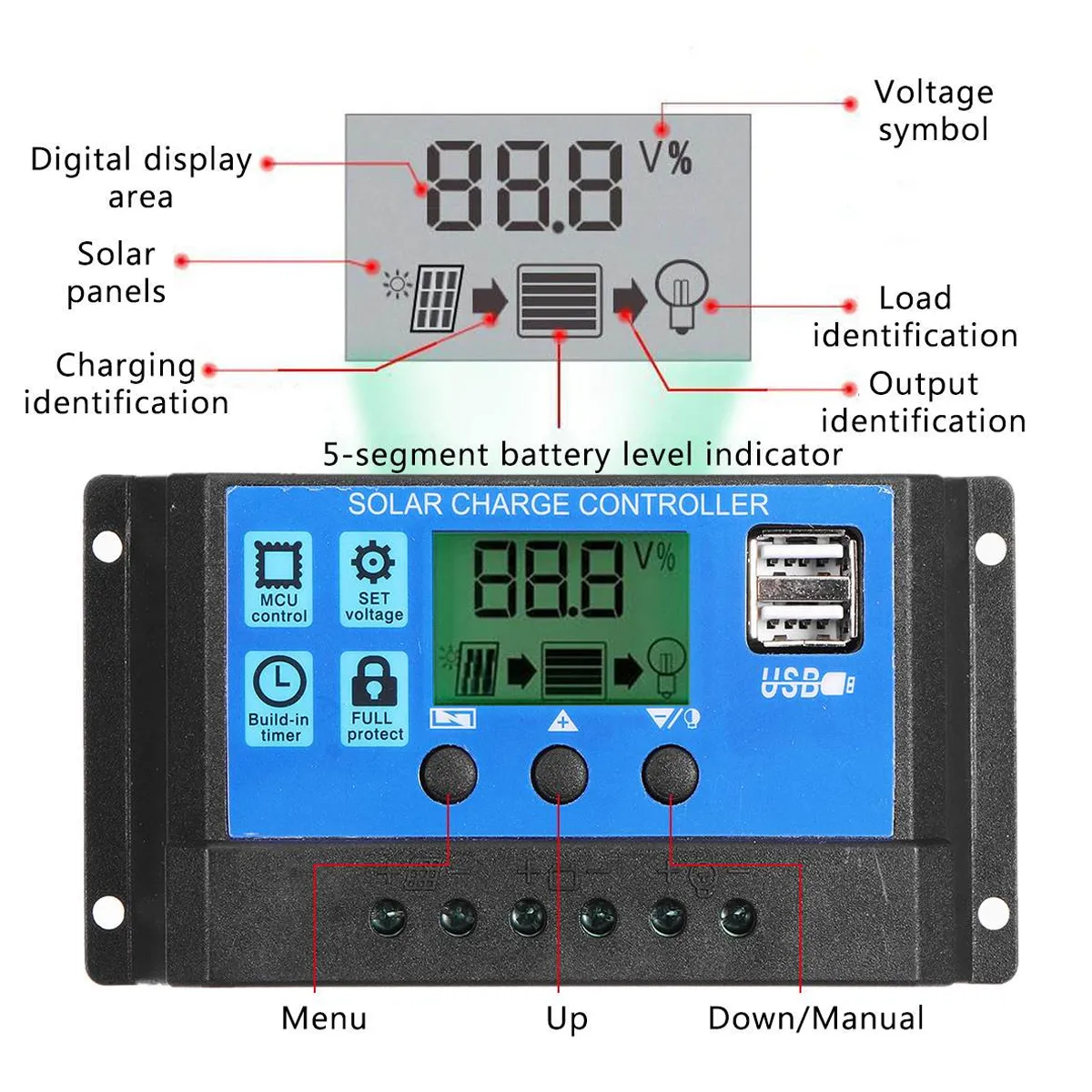 100W Foldable Solar Panel Car Van Boat Caravan Camper Trickle Battery Charger with 100A Controller 100W Foldable Solar Panel Car Van Boat Caravan Camper Trickle Battery Charger with 100A Controller
