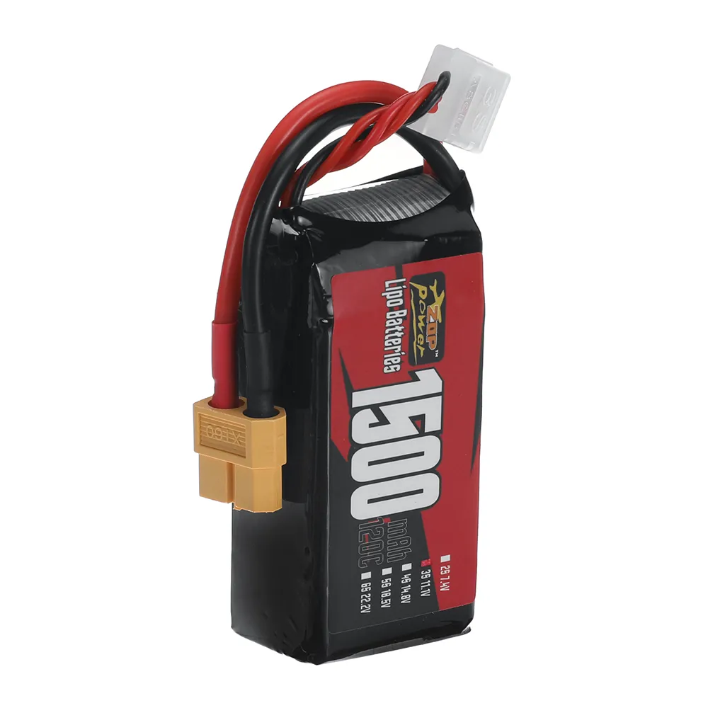 ZOP Power 3S 11.1V 1500mAh 120C LiPo Battery XT60 Plug for RC Drone ZOP Power 3S 11.1V 1500mAh 120C LiPo Battery XT60 Plug for RC Drone