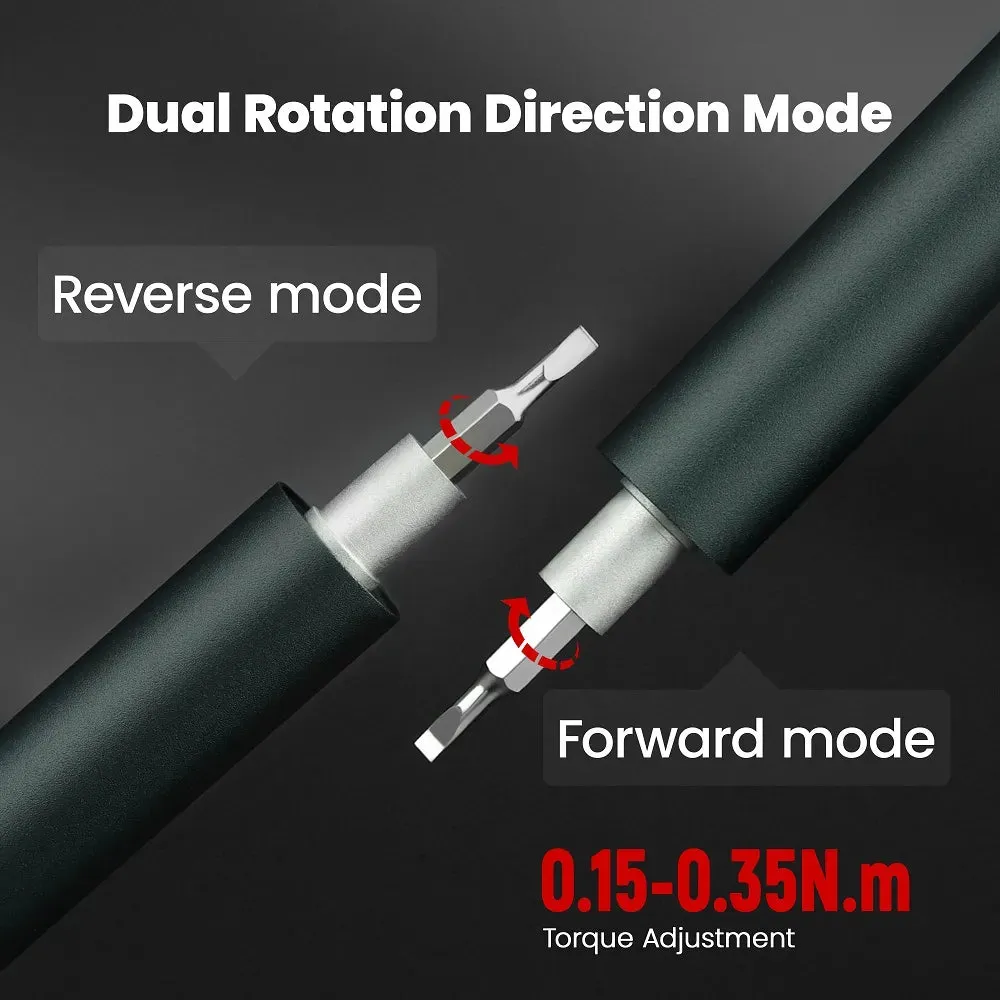 [EU Direct]KAIWEETS ES20 Electric Screwdriver Set 137-in-1 Cordless Precision Power Kit High-Speed Adjustable Torque Magnetic Handle Repair Tools