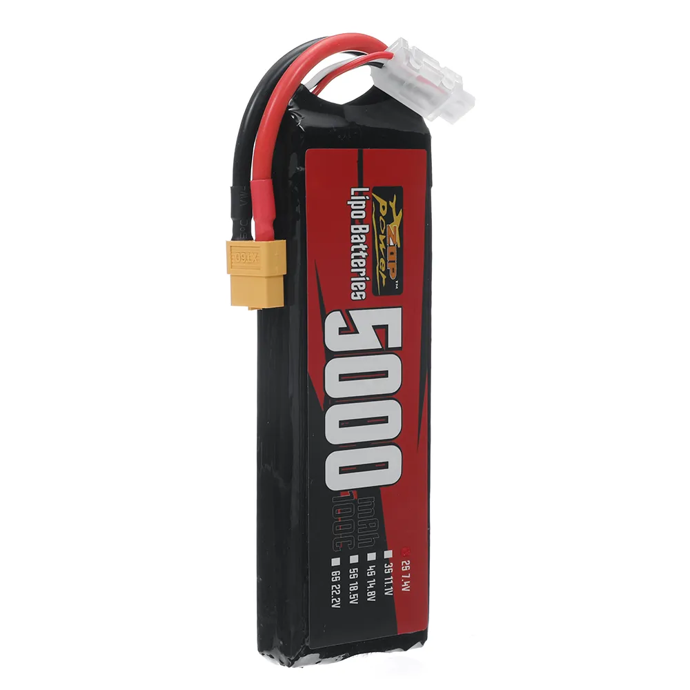 ZOP Power 2S 7.4V 5000mAh 100C 37Wh LiPo Battery XT60 Plug for RC Car Airplane Helicopter ZOP Power 2S 7.4V 5000mAh 100C 37Wh LiPo Battery XT60 Plug for RC Car Airplane Helicopter