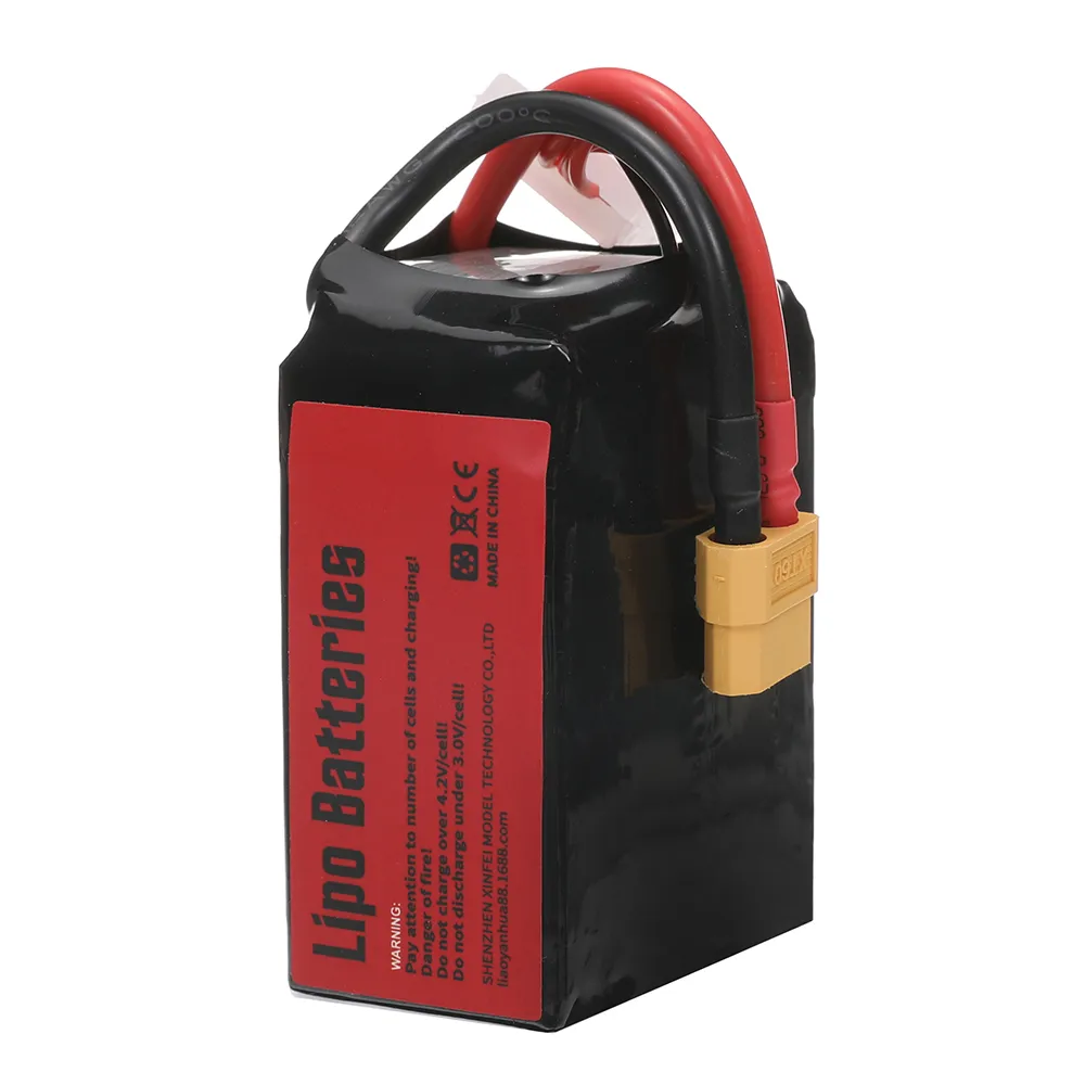 ZOP Power 6S 22.2V 1800mAh 120C 39.96Wh LiPo Battery XT60 Plug for RC Drone FPV Racing ZOP Power 6S 22.2V 1800mAh 120C 39.96Wh LiPo Battery XT60 Plug for RC Drone FPV Racing