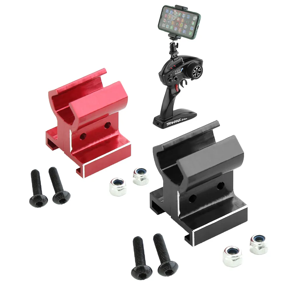 Remote Controller Holder Bracket Mount for Traxxas TRX4/TRX6/E-Revo/RUSTLER/T/E-Maxx Transmitter Remote Controller Holder Bracket Mount for Traxxas TRX4/TRX6/E-Revo/RUSTLER/T/E-Maxx Transmitter
