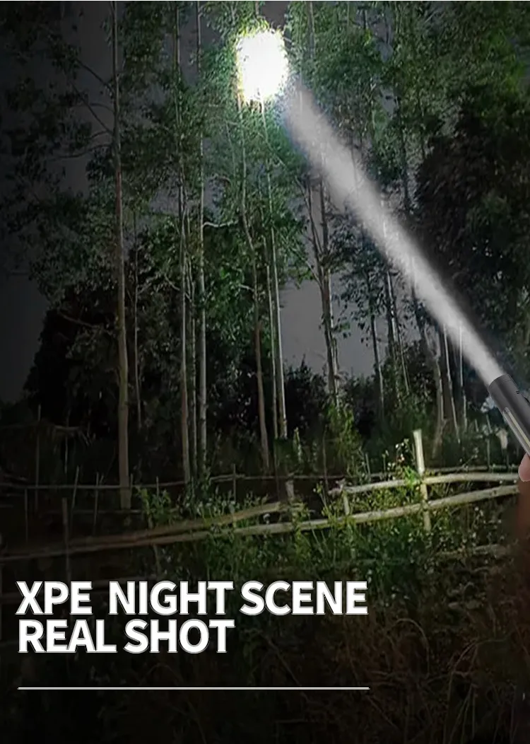 Outdoor Compact and Portable Aluminum Alloy XPE+COB Rechargeable Pen Light Work Lamp Keychain Light