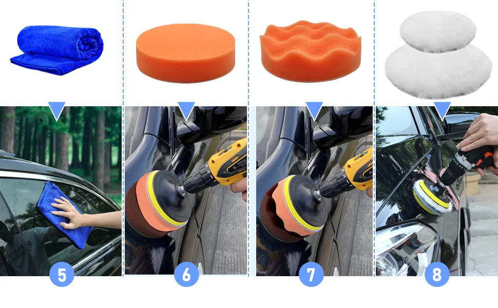 25PCS カーケアクリーニングツールセット 電動ドリルブラシ 車のホイールタイヤと隙間洗浄ドリル研磨パッドドリルブラシキット 25PCS カーケアクリーニングツールセット 電動ドリルブラシ 車のホイールタイヤと隙間洗浄ドリル研磨パッドドリルブラシキット