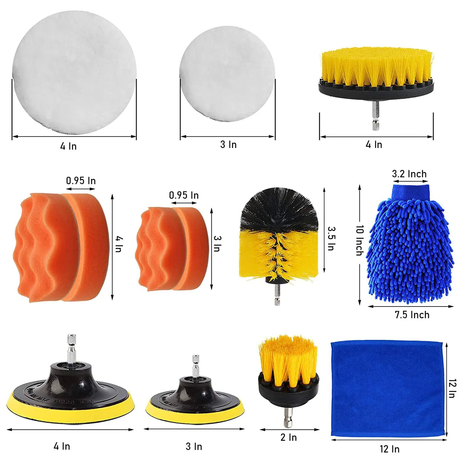25PCS カーケアクリーニングツールセット 電動ドリルブラシ 車のホイールタイヤと隙間洗浄ドリル研磨パッドドリルブラシキット 25PCS カーケアクリーニングツールセット 電動ドリルブラシ 車のホイールタイヤと隙間洗浄ドリル研磨パッドドリルブラシキット