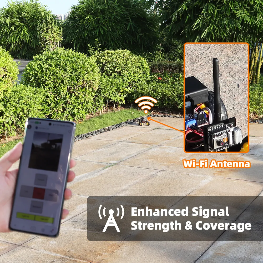 TSCINBUNY Robot Starter Kit For Arduino Programming with ESP32 Camera and Codes Learning Develop Skill Basic Version TSCINBUNY Robot Starter Kit For Arduino Programming with ESP32 Camera and Codes Learning Develop Skill Basic Version