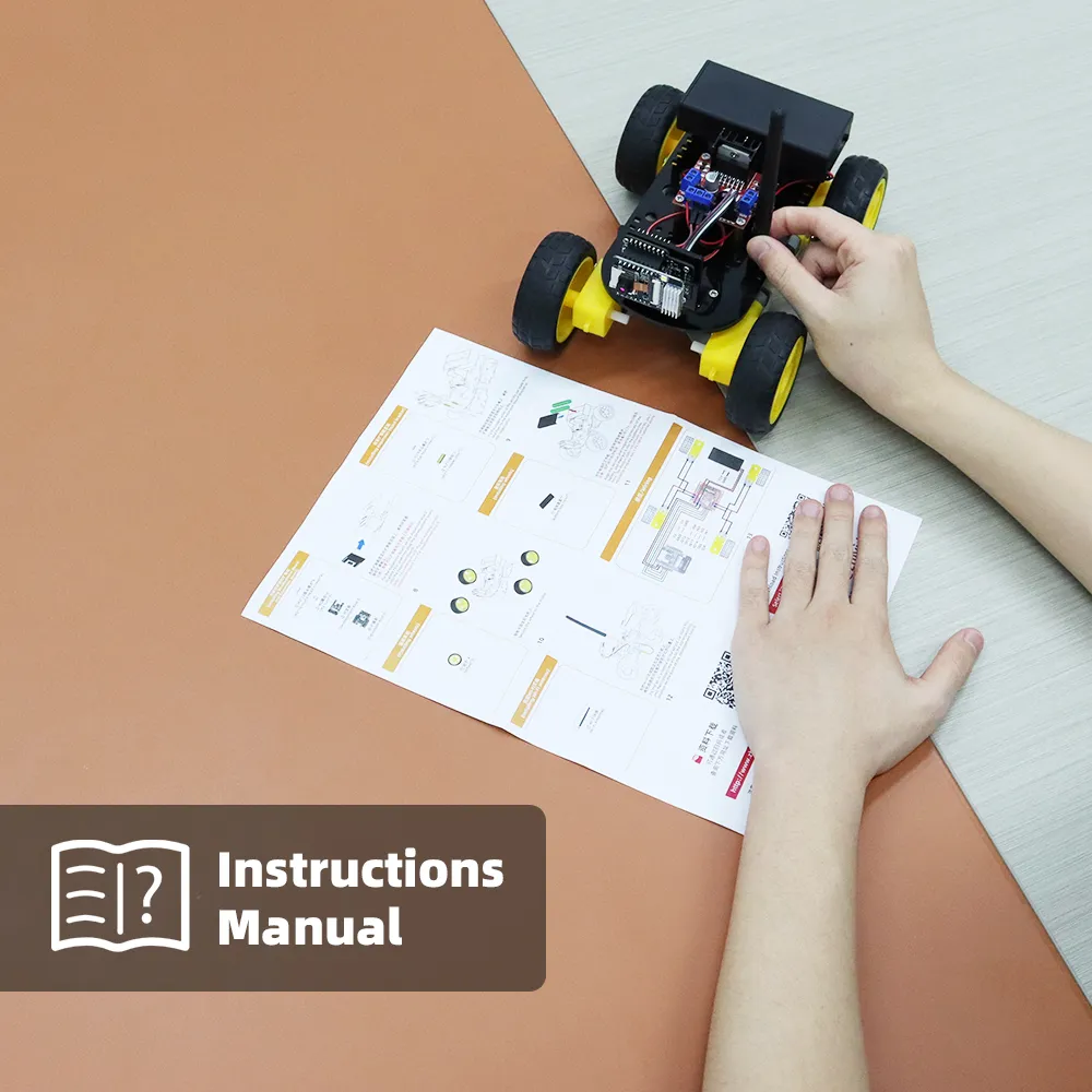 TSCINBUNY Robot Starter Kit For Arduino Programming with ESP32 Camera and Codes Learning Develop Skill Basic Version TSCINBUNY Robot Starter Kit For Arduino Programming with ESP32 Camera and Codes Learning Develop Skill Basic Version