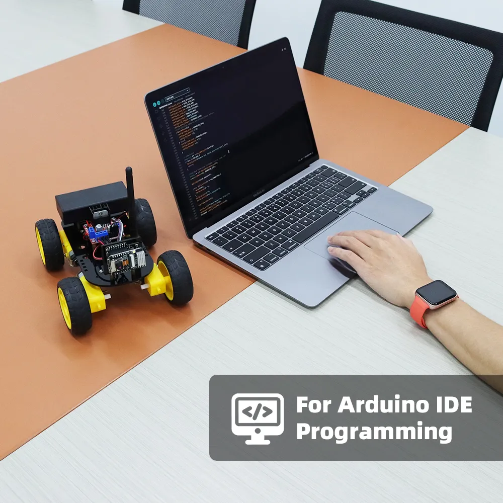 TSCINBUNY Robot Starter Kit For Arduino Programming with ESP32 Camera and Codes Learning Develop Skill Basic Version TSCINBUNY Robot Starter Kit For Arduino Programming with ESP32 Camera and Codes Learning Develop Skill Basic Version