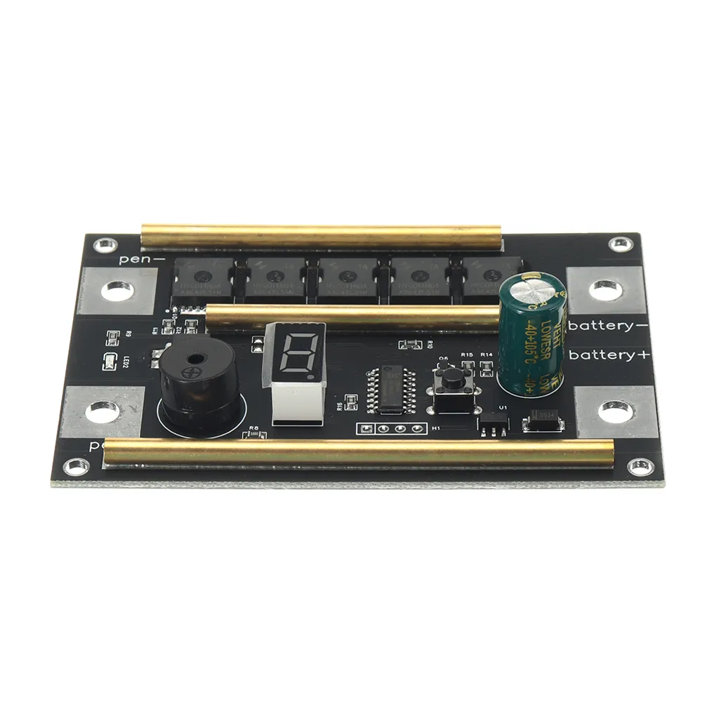 Spot Welder DIY Kit 9 Gears Power Adjustable Mini Spots Welding Machine Control Board for 14650 17490 18650 Battery Spot Welder DIY Kit 9 Gears Power Adjustable Mini Spots Welding Machine Control Board for 14650 17490 18650 Battery
