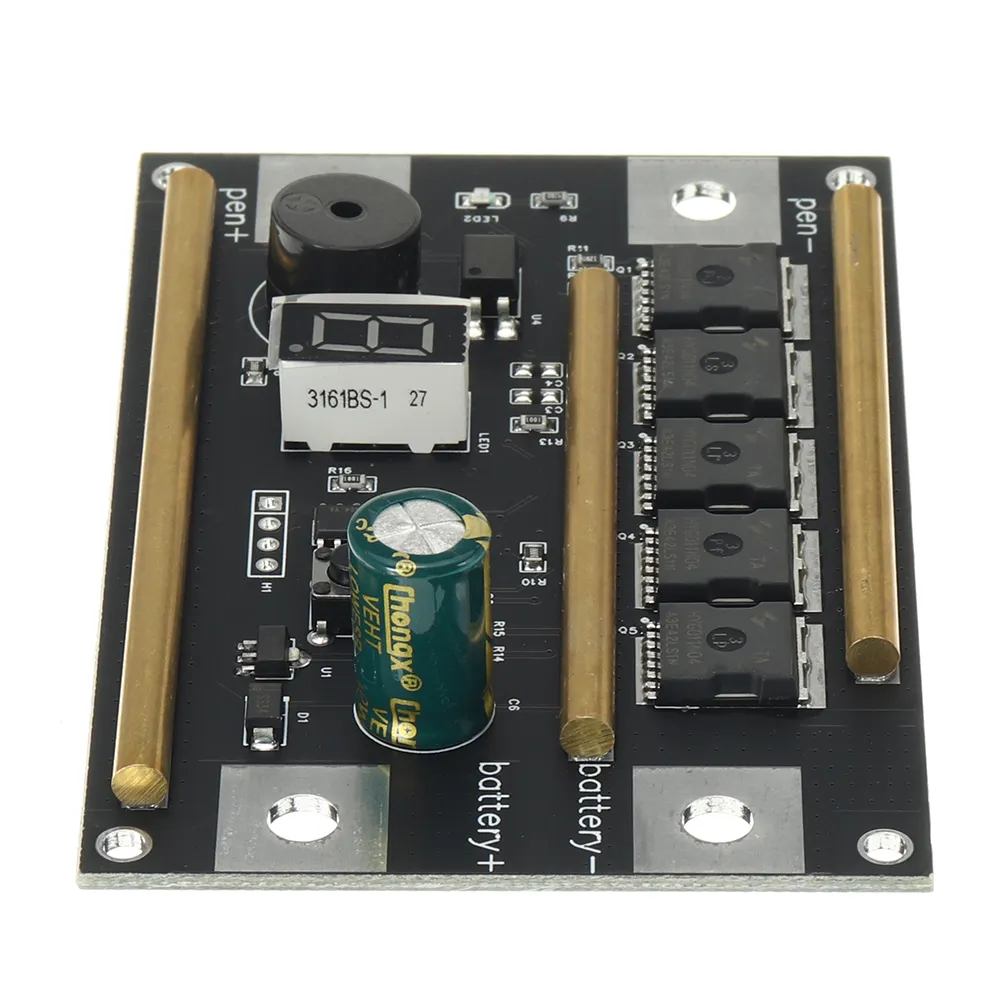 Spot Welder DIY Kit 9 Gears Power Adjustable Mini Spots Welding Machine Control Board for 14650 17490 18650 Battery Spot Welder DIY Kit 9 Gears Power Adjustable Mini Spots Welding Machine Control Board for 14650 17490 18650 Battery
