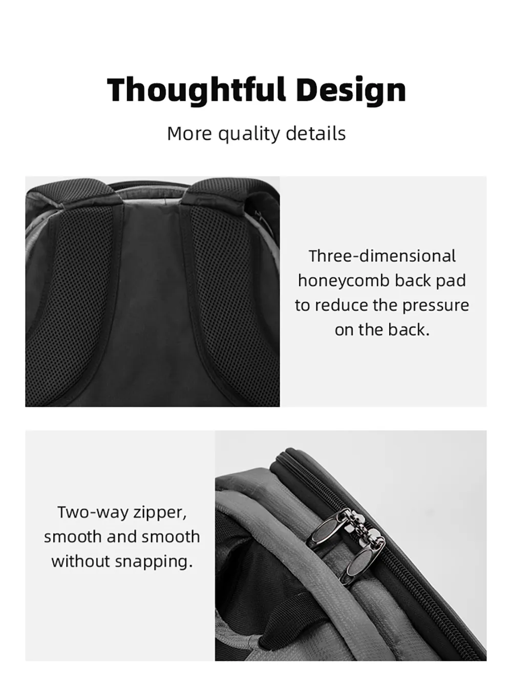 BRDRC Portable Waterproof Backpack Shoulder Storage Bag Carrying Box Case Suitcase High Capacity for DJI AIR 3 RC Drone