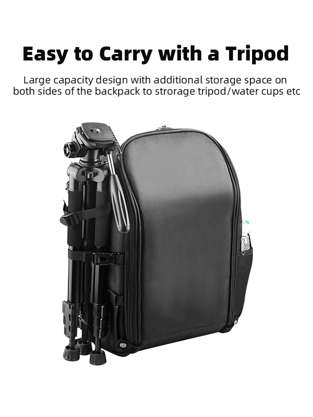 BRDRC Portable Waterproof Backpack Shoulder Storage Bag Carrying Box Case Suitcase High Capacity for DJI AIR 3 RC Drone