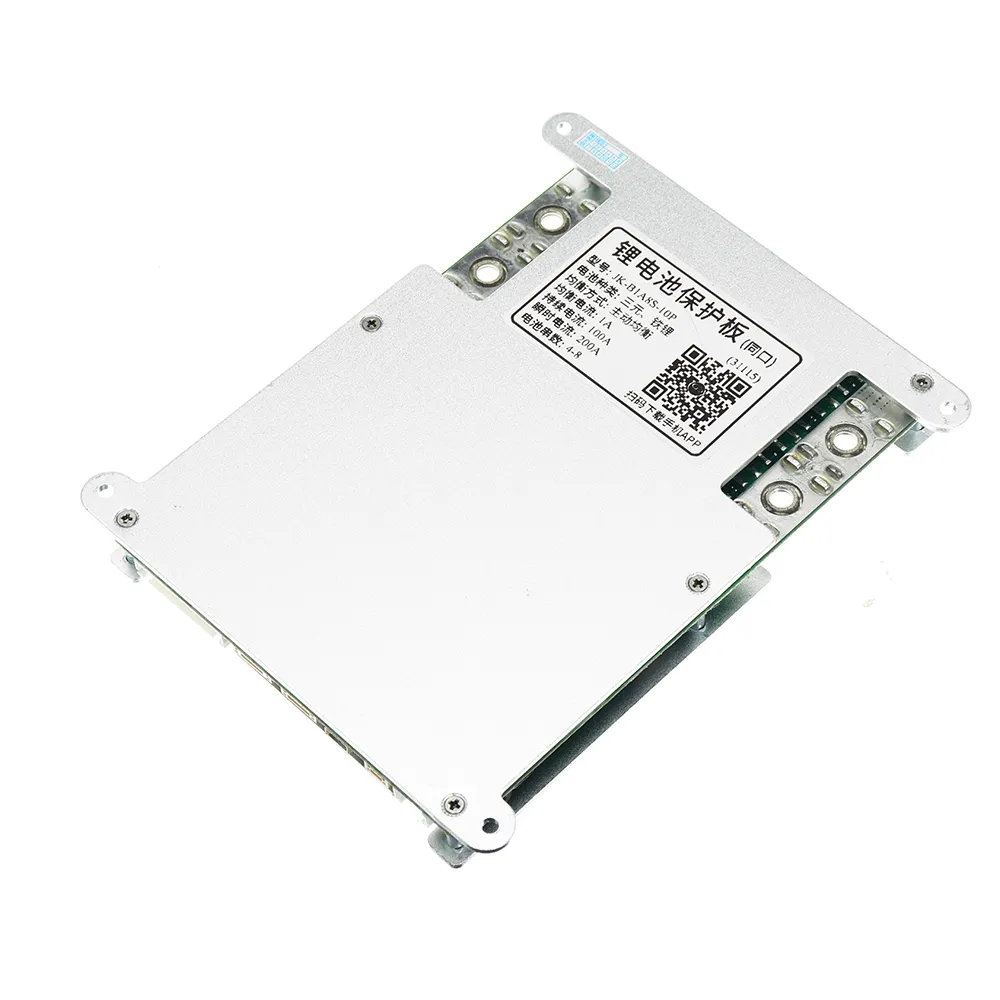 JKBMS B1A8S10P Intelligent Protection Board for 4-8S 100A Power Batteries 4S 5S 6S 7S 8S 12V 24V Battery with 1A Active Balancing
