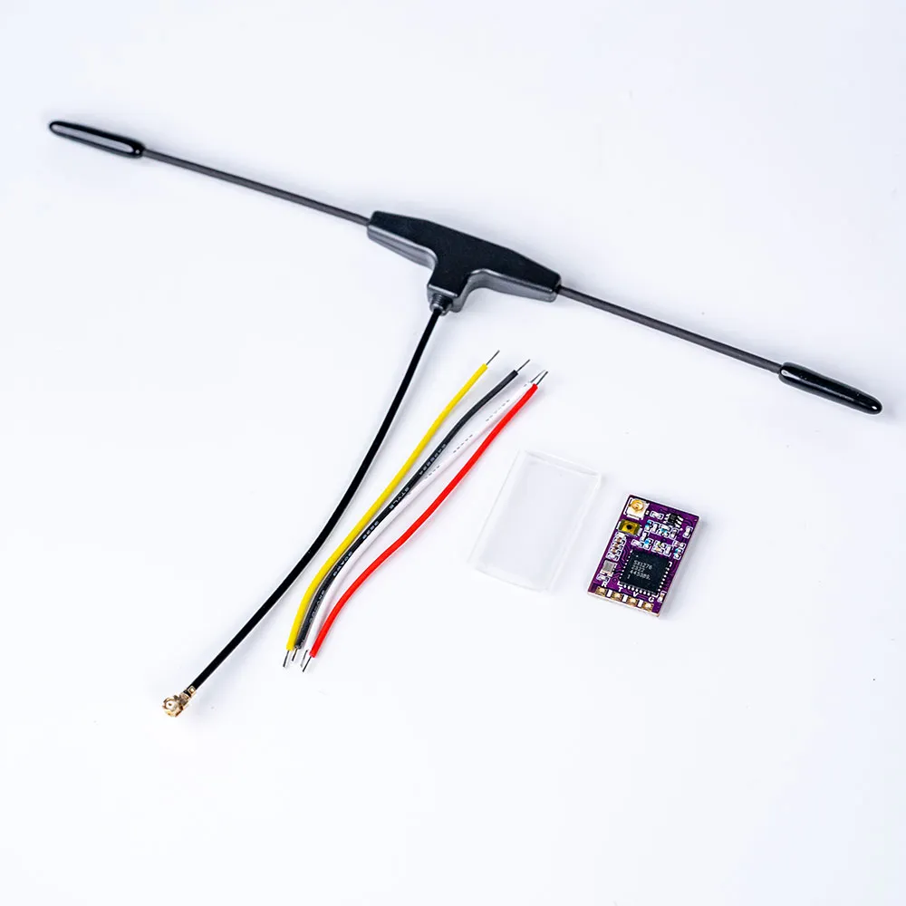 Namimnio N900R-NT RC Voyage ESP 900MHz Ultra Light RX Receiver with T-Type Antenna for FPV RC Racer Drone
