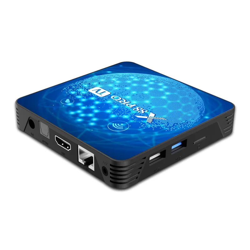 X88 Pro Smart TV Box 4+32G Android 11 RK3318 2.4G/5.8G Dual Band WiFi BT5.0 3D Youtube 4K Set Top Box