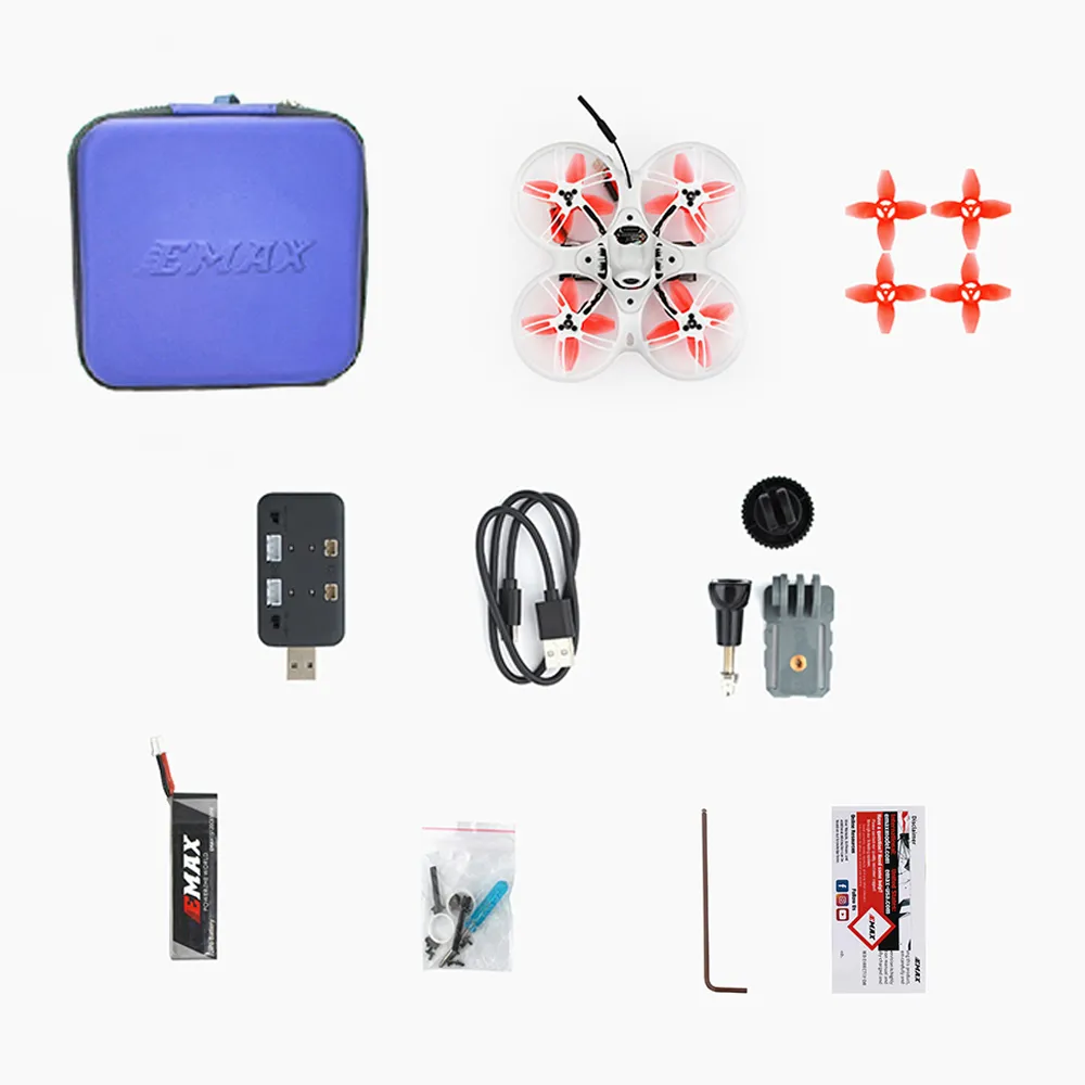 Drone de course FPV EMAX Tinyhawk III Plus analogique/HD Zero Digital 2 pouces 1S Whoop BNF RTF