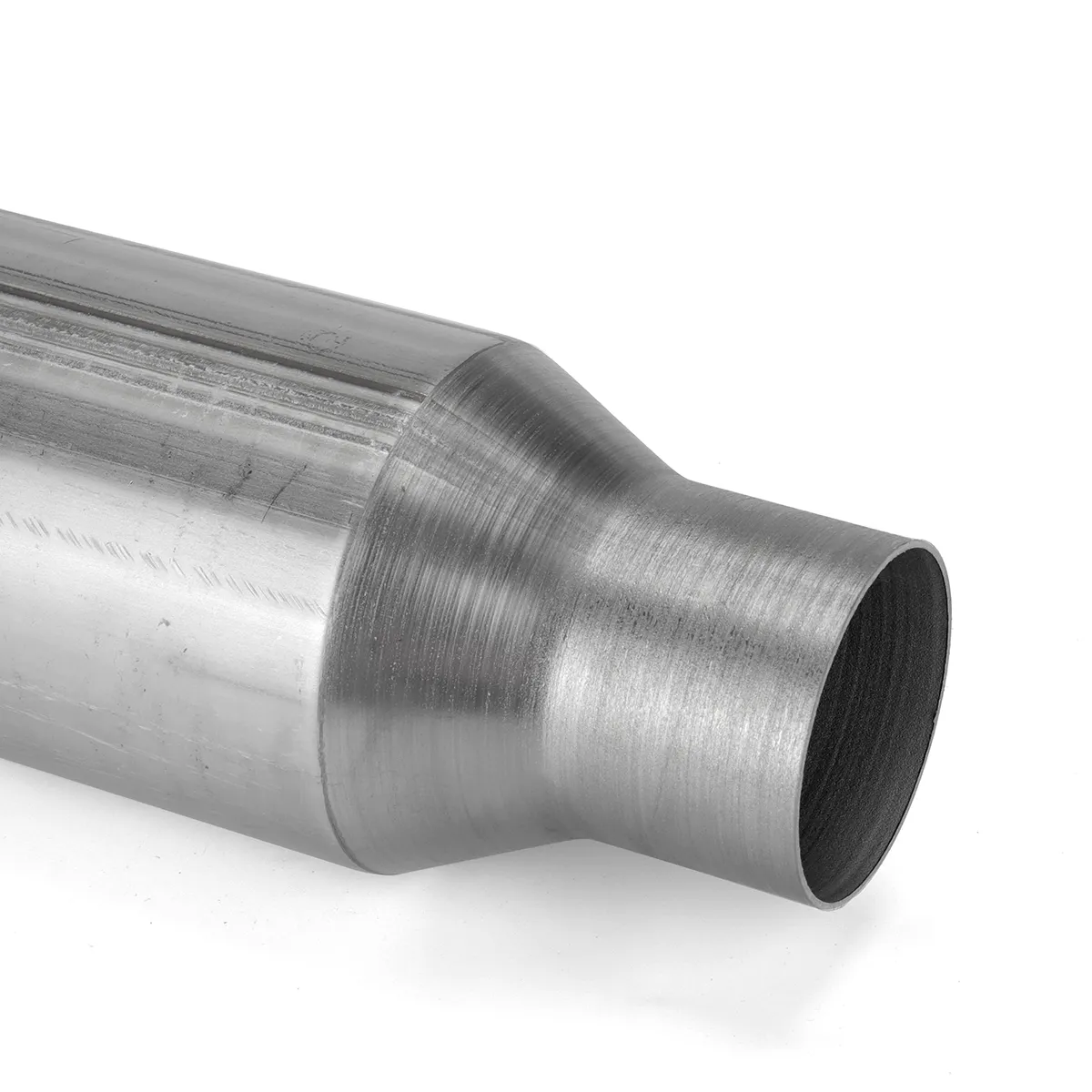 2.5 inch In/Out Catalytic Converter Universal High Flow Stainless Steel