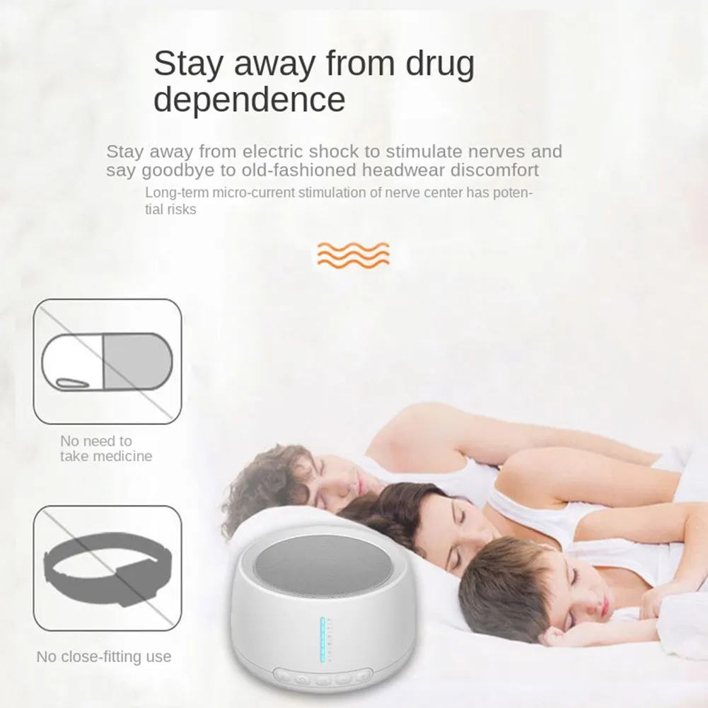 Portable White Noise Sleep Machine Bluetooth Speakers Sleep Meter With 24 Soothing Sounds Night Lights Memory Function Timer Portable White Noise Sleep Machine Bluetooth Speakers Sleep Meter With 24 Soothing Sounds Night Lights Memory Function Timer