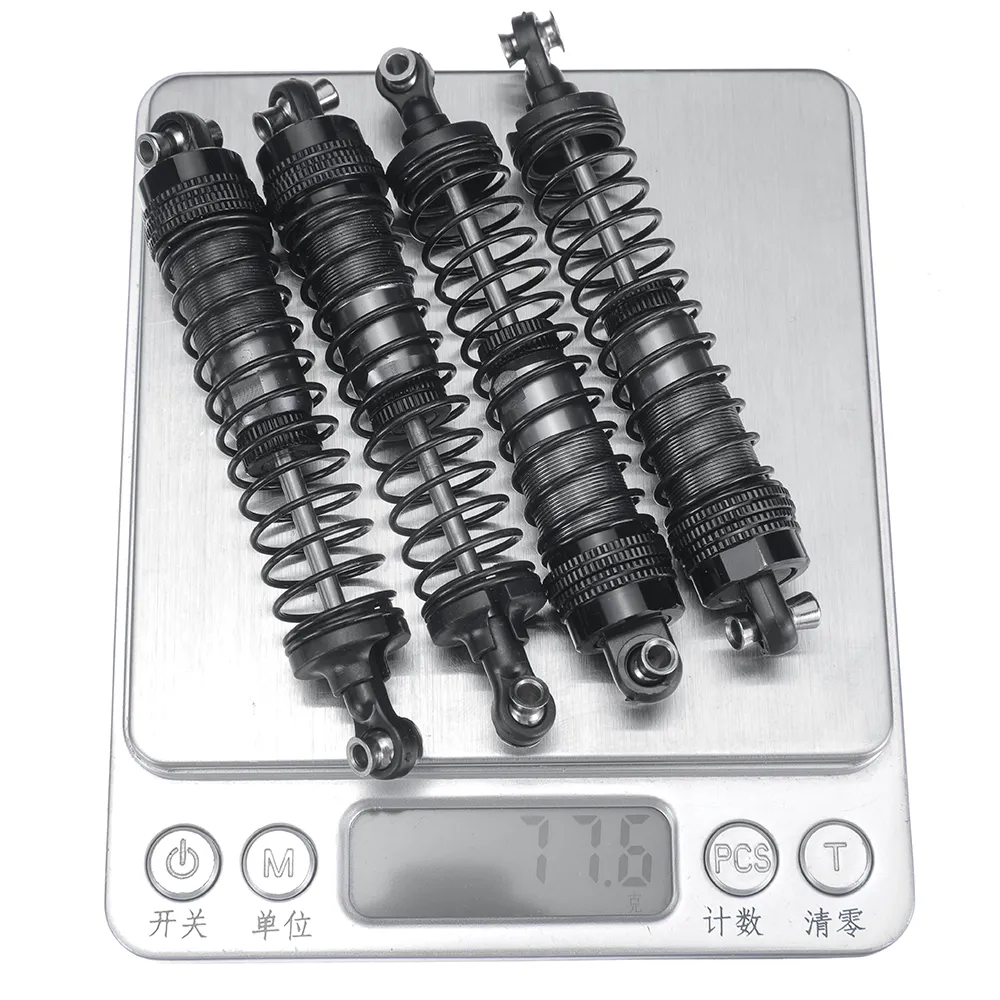 4 шт. HB Toys RTR R1001/2/3 1/10 RC Car Parts Shocks Absorbers Oil Filled Damper Vehicles Models Parts Accessories 08038 4 шт. HB Toys RTR R1001/2/3 1/10 RC Car Parts Shocks Absorbers Oil Filled Damper Vehicles Models Parts Accessories 08038