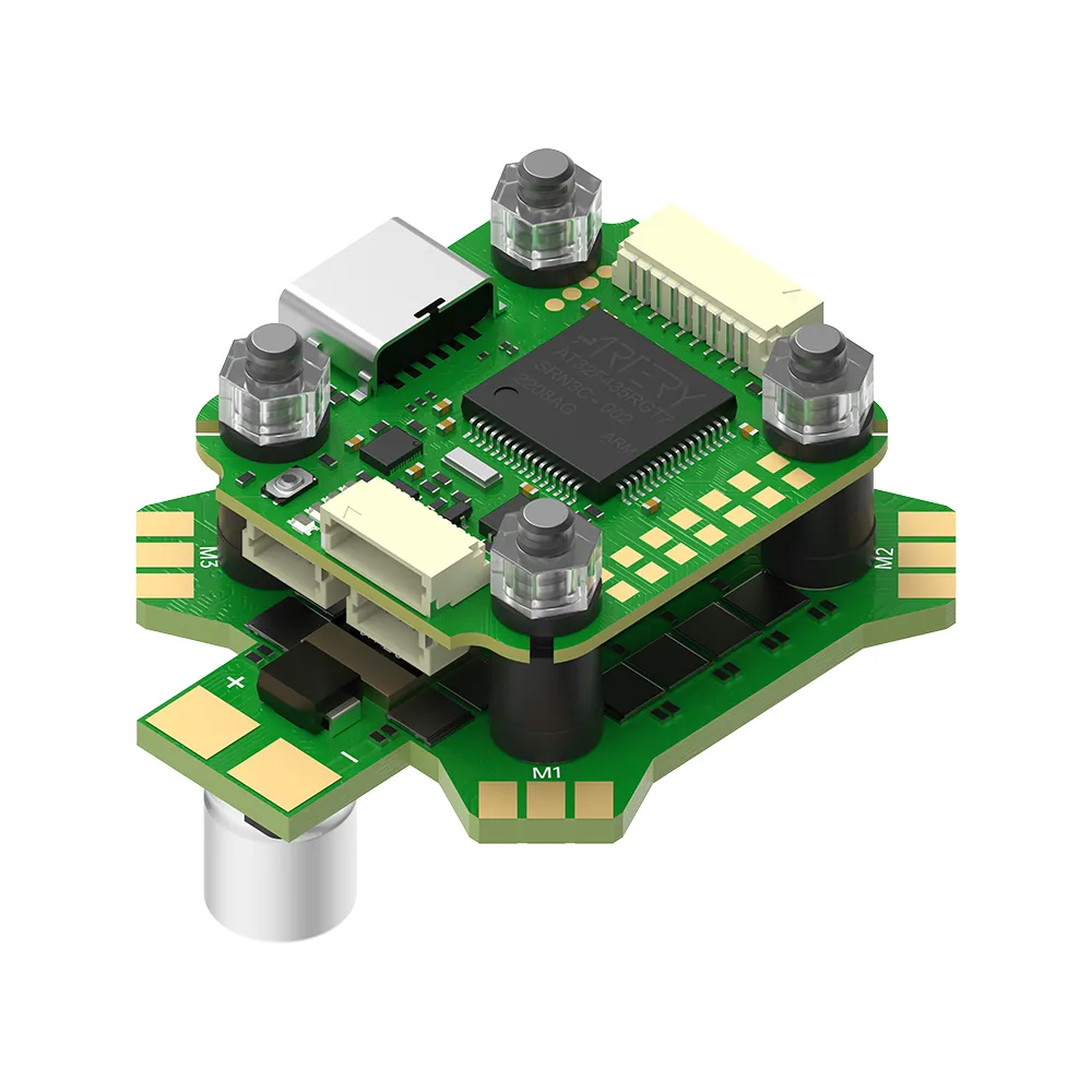 20mm*20mm iFlight BLITZ Mini ATF435 Stack Flight Controller OSD with 5V BEC E55S Mini 55A 2-6S 4IN1 ESC for Nazgul Evoque F4 FPV Racing Drone 20mm*20mm iFlight BLITZ Mini ATF435 Stack Flight Controller OSD with 5V BEC E55S Mini 55A 2-6S 4IN1 ESC for Nazgul Evoque F4 FPV Racing Drone