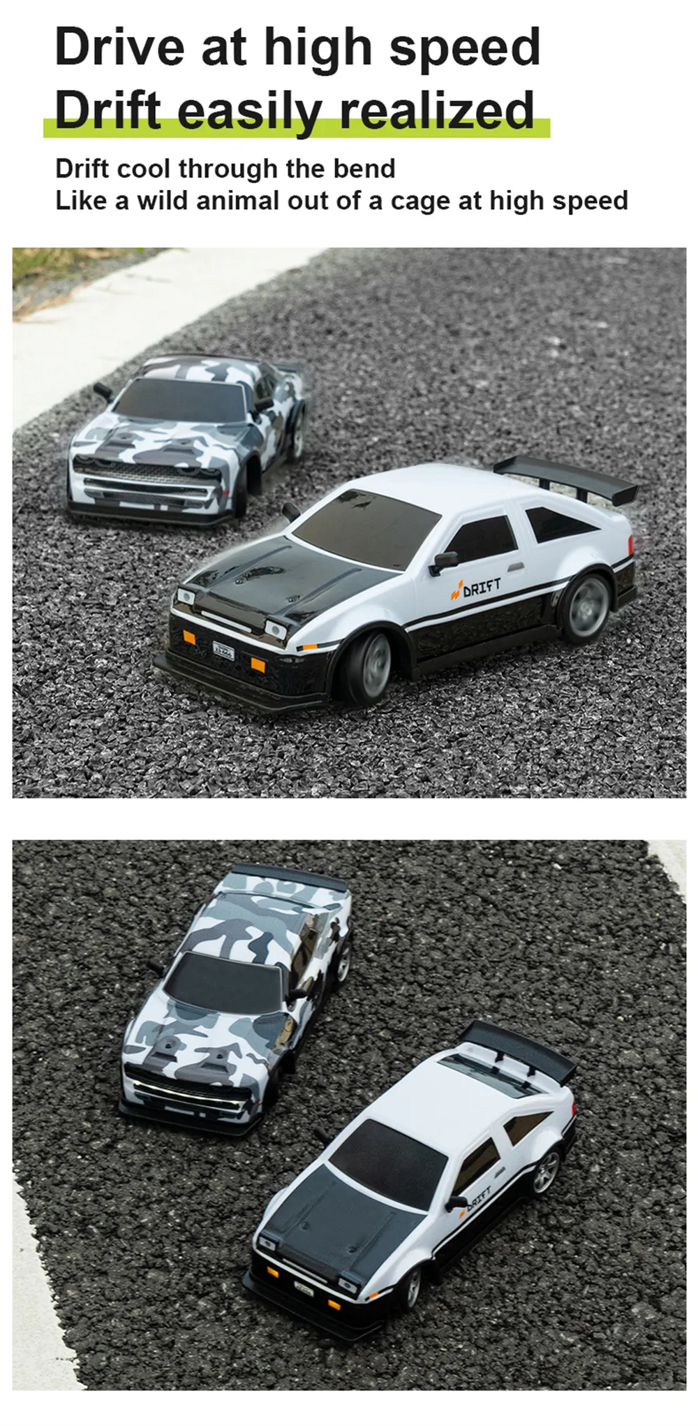 WH S921 S922 1/16 2.4G 4WD RC Car Drift High Speed Racing LED Light On-Road Vehicles Models RTR Toys WH S921 S922 1/16 2.4G 4WD RC Car Drift High Speed Racing LED Light On-Road Vehicles Models RTR Toys