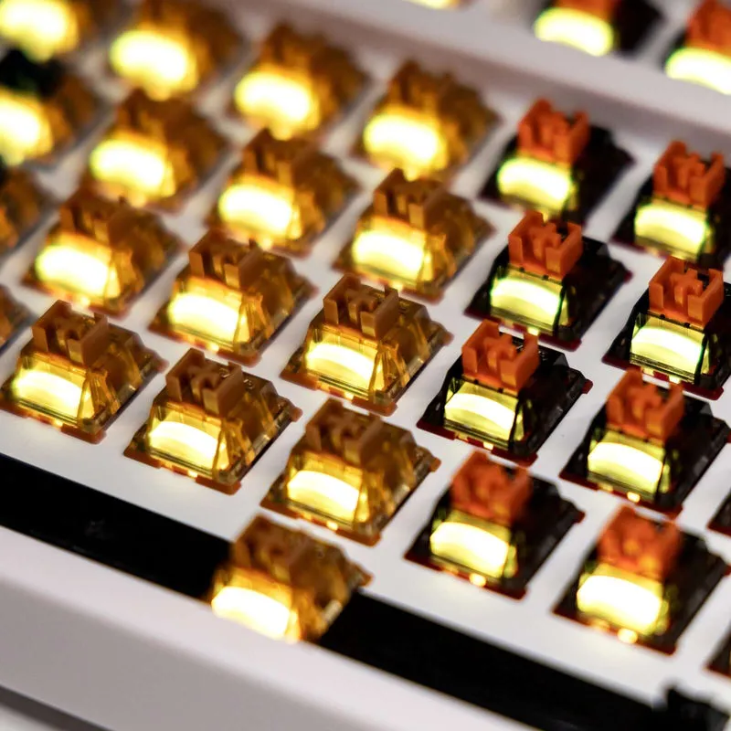 Gamakay 90Pcs Pre-lub Mechanical Switch Planet Series Tactile Silent / Linear Light Guide Switch for DIY Mechanical Gaming Keyboard Gamakay 90Pcs Pre-lub Mechanical Switch Planet Series Tactile Silent / Linear Light Guide Switch for DIY Mechanical Gaming Keyboard