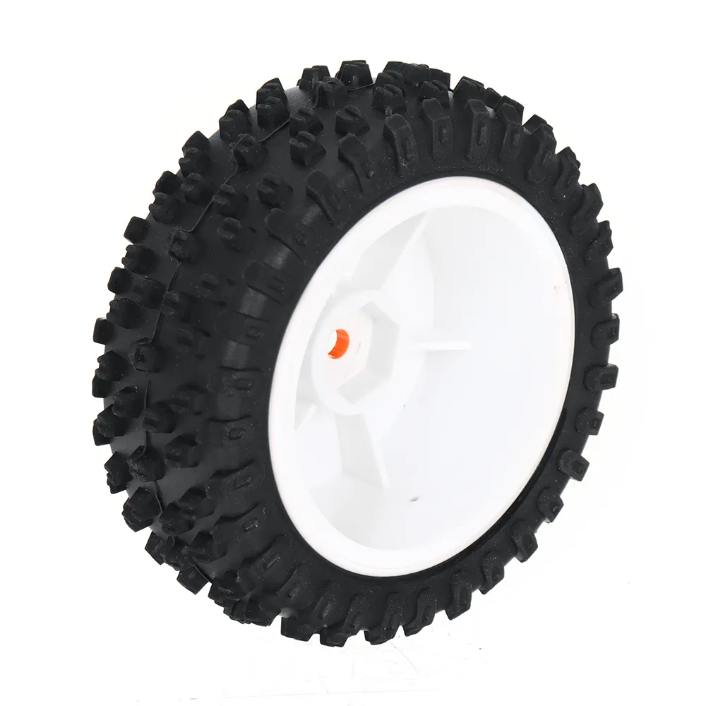 2PCS Wltoys 124010 1/12 RC Car Parts Front/Rear Tires Wheels Rims Vehicles Models Spare Accessories 2811/2812/2844/2845