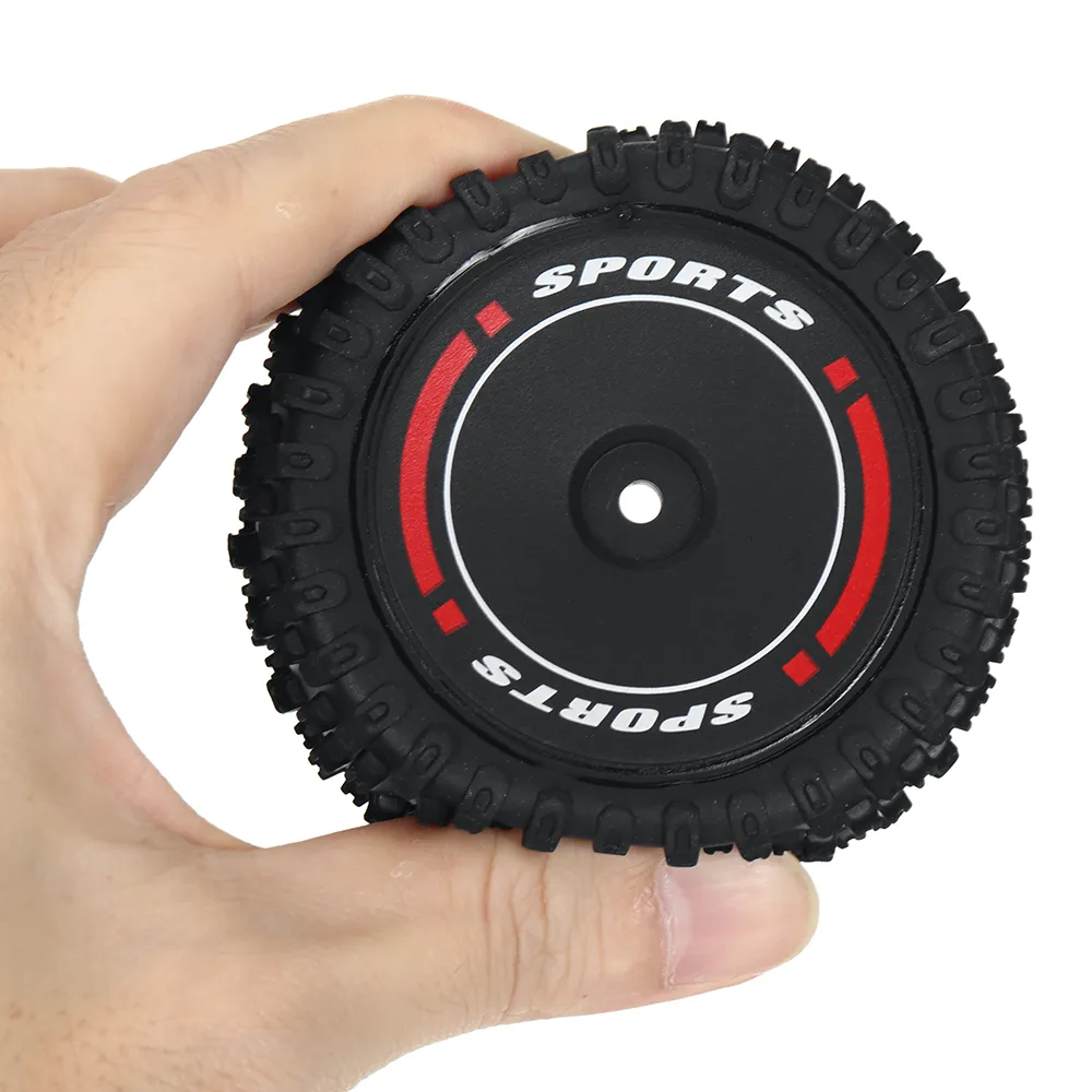 2PCS Wltoys 124010 1/12 RC Car Parts Front/Rear Tires Wheels Rims Vehicles Models Spare Accessories 2811/2812/2844/2845