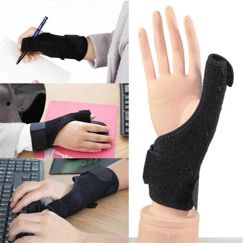 BOER Sports Fitness Hand Support Thumb Protection Non-slip Safety Wrist Guard for Boxing Lifting cycling