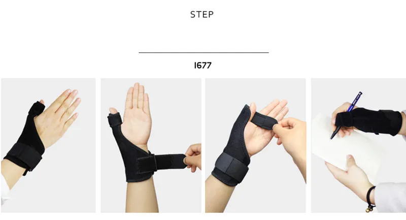 BOER Sports Fitness Hand Support Thumb Protection Non-slip Safety Wrist Guard for Boxing Lifting cycling