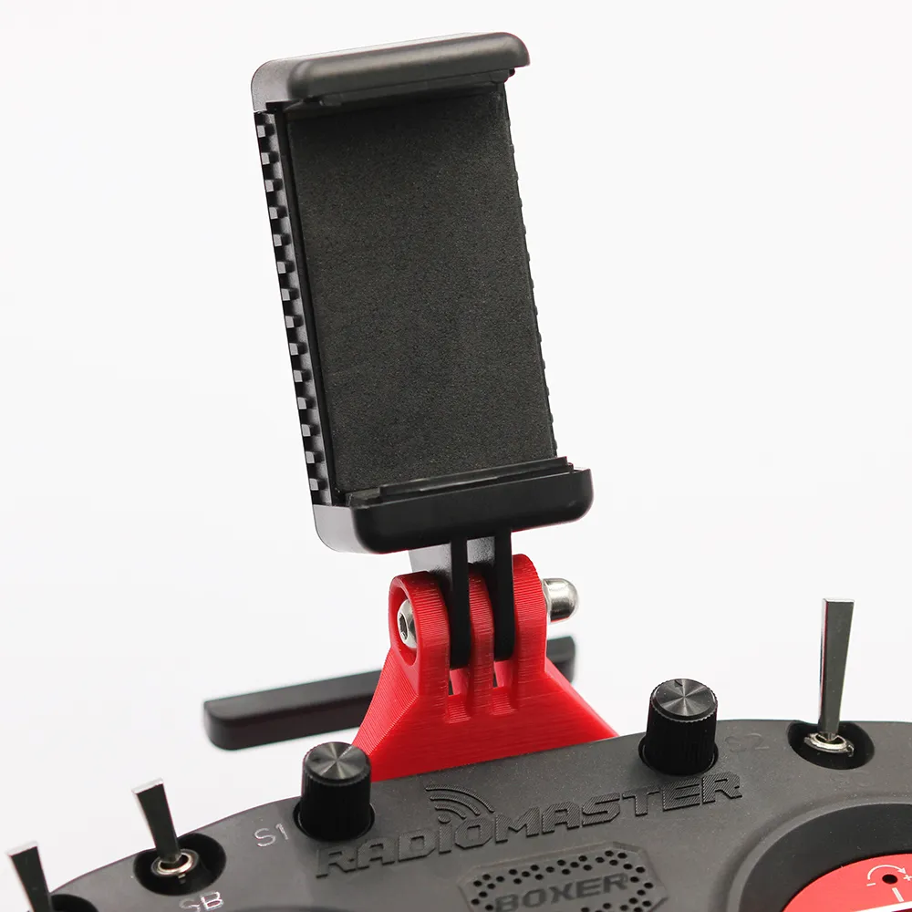 Supporto per telefono cellulare con trasmettitore QY3D per radiocomando Radiomaster Boxer Supporto per telefono cellulare con trasmettitore QY3D per radiocomando Radiomaster Boxer